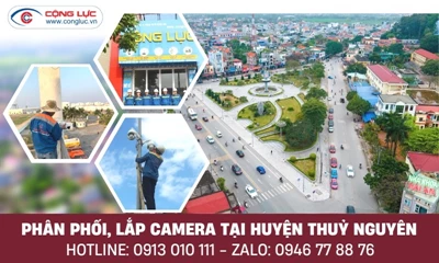 Lắp camera quan sát chính hãng tại huyện Thủy Nguyên